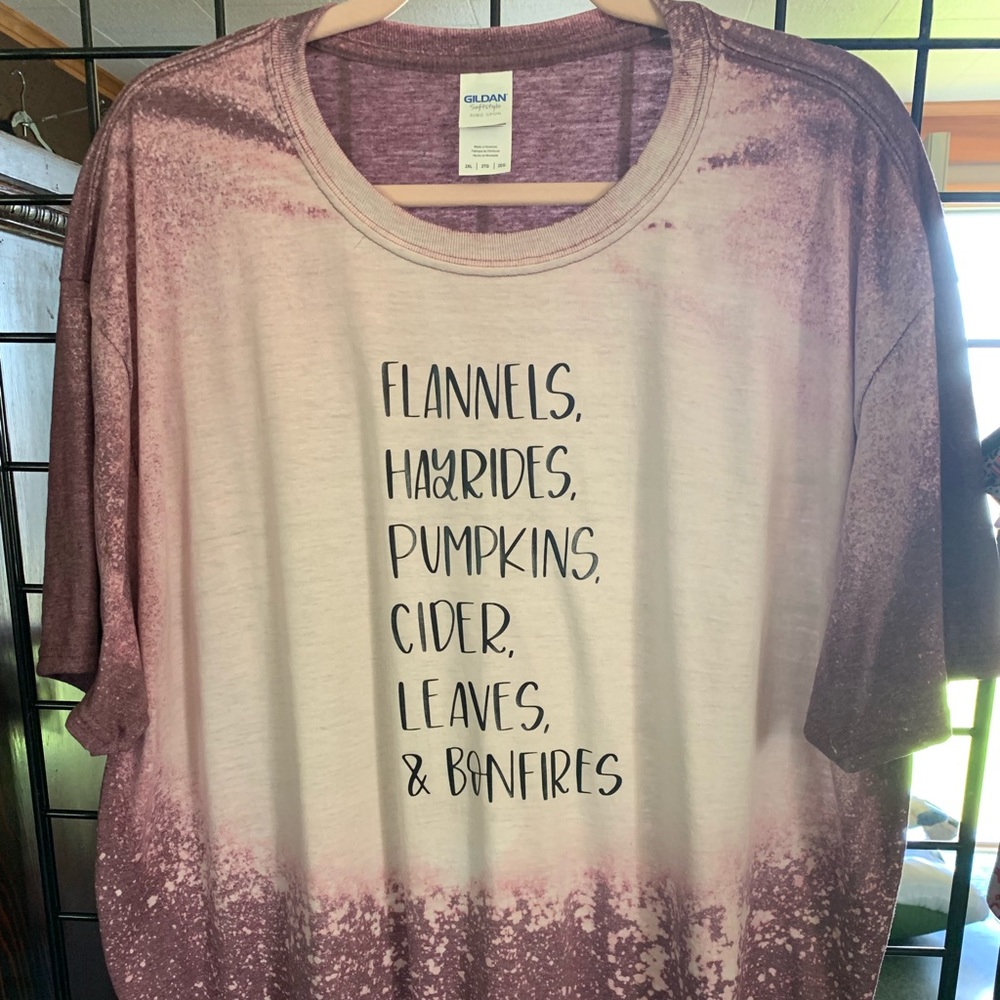 Bleach Fall Graphic Tee